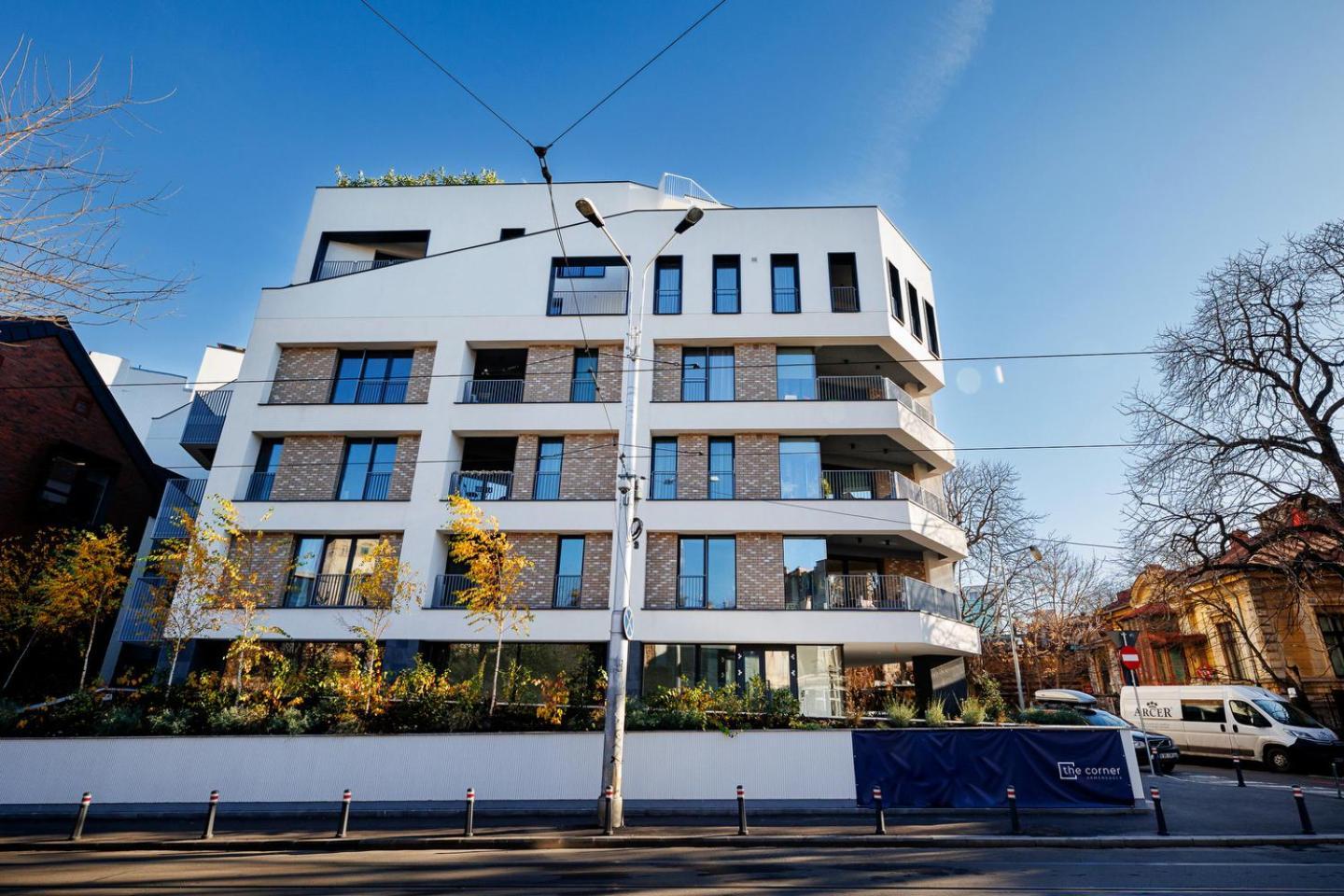 The Corner Luxe Apartment Bucarest Exterior foto