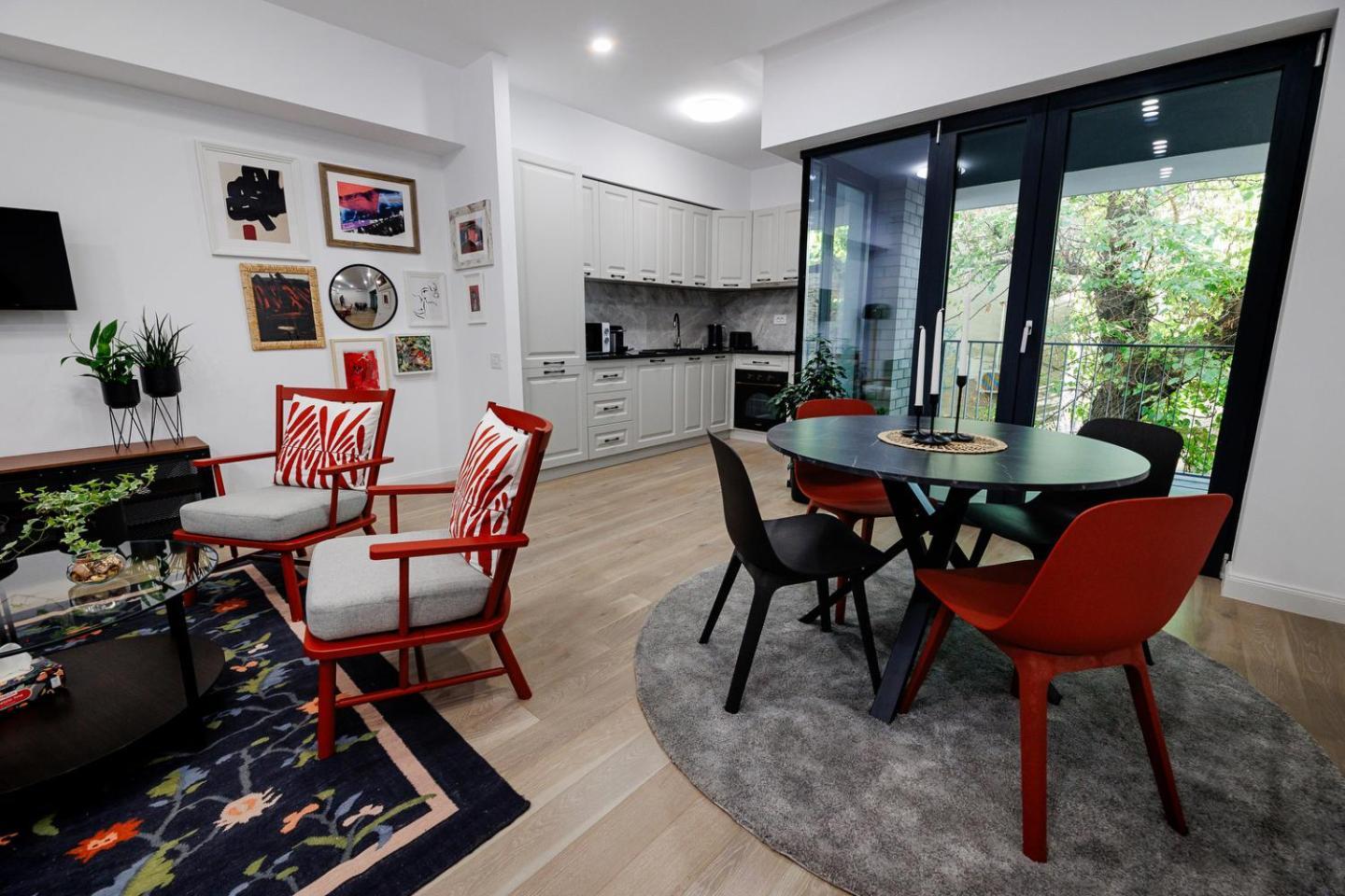 The Corner Luxe Apartment Bucarest Exterior foto